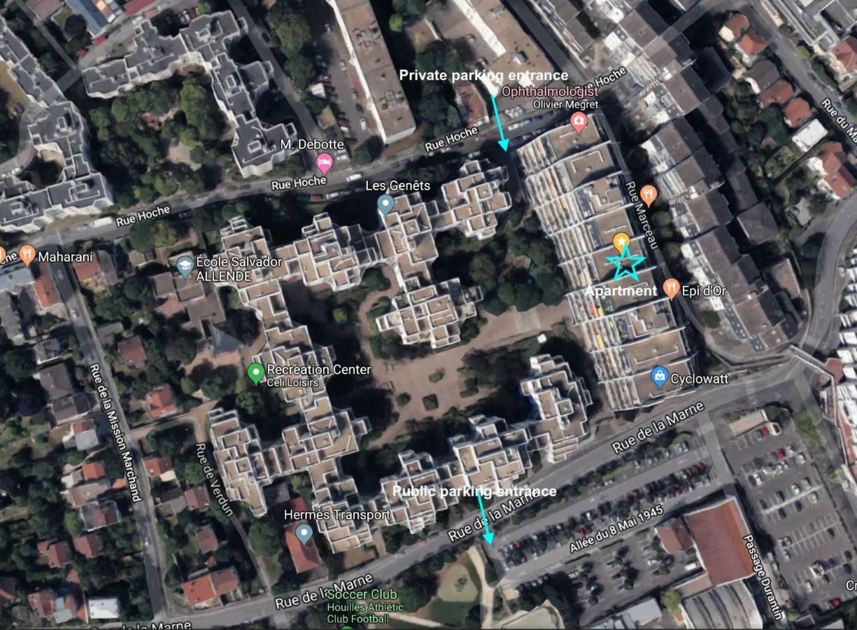 Cosy 74M2 Apartment Close To Paris Houilles Luaran gambar